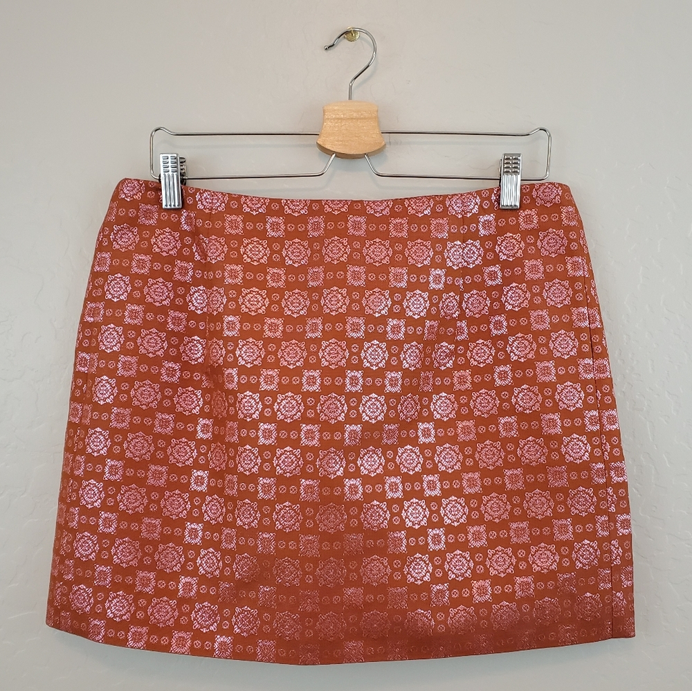 🔻CLEARANCE🔻J.CREW Silk Mini Skirt Size 8